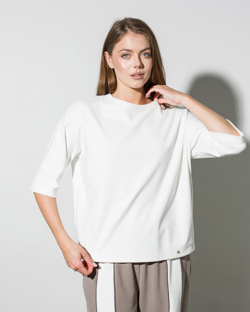 T-shirt style knit top