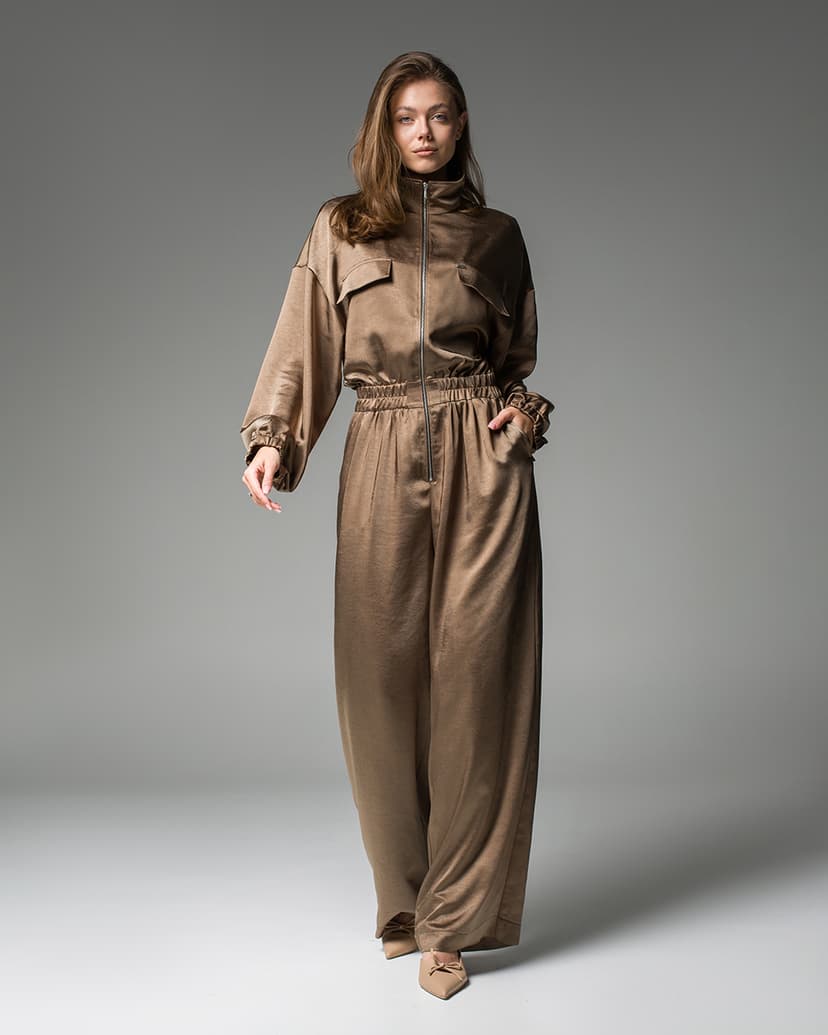 Satin jumpsuit